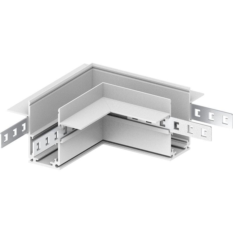 соединитель угловой для низковольтного встраиваемого шинопровода бел. ld2004 feron 41981 от BTSprom.by