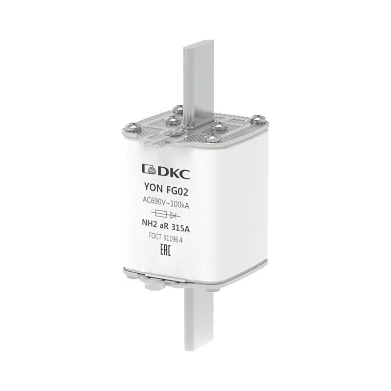 предохранитель yon ножевого типа fg2 315а 690в хар-ка ar dkc 1fg02-0315-690v-ar от BTSprom.by