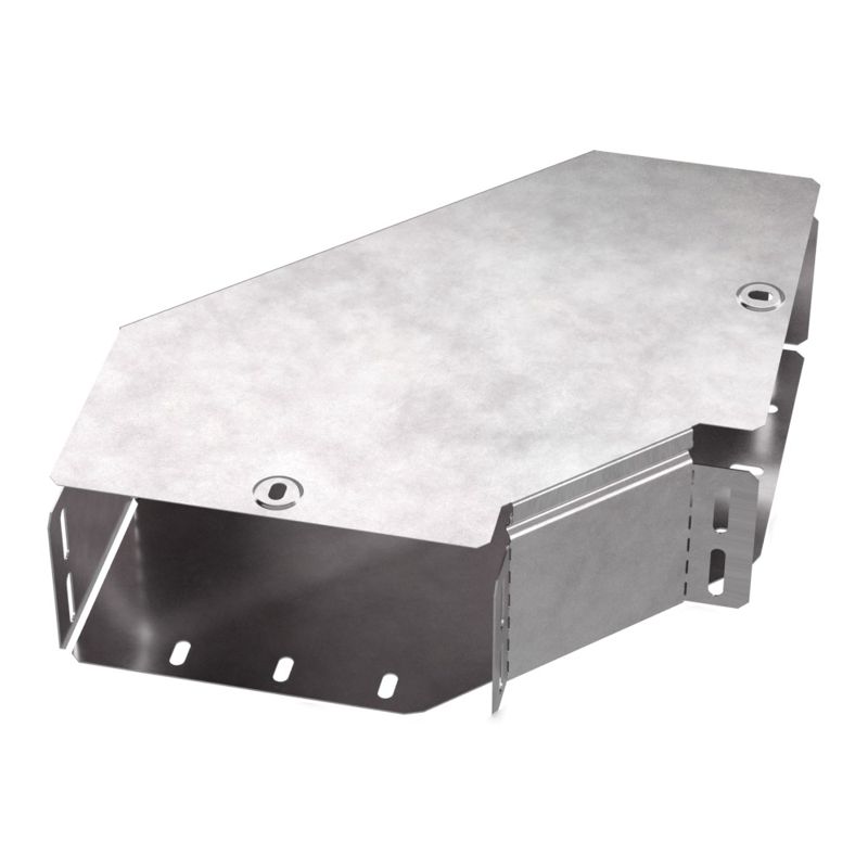 Угол для лотка горизонтальный 90град. 200х100 Стандарт с крышкой Промрукав PR16.0419 от BTSprom.by