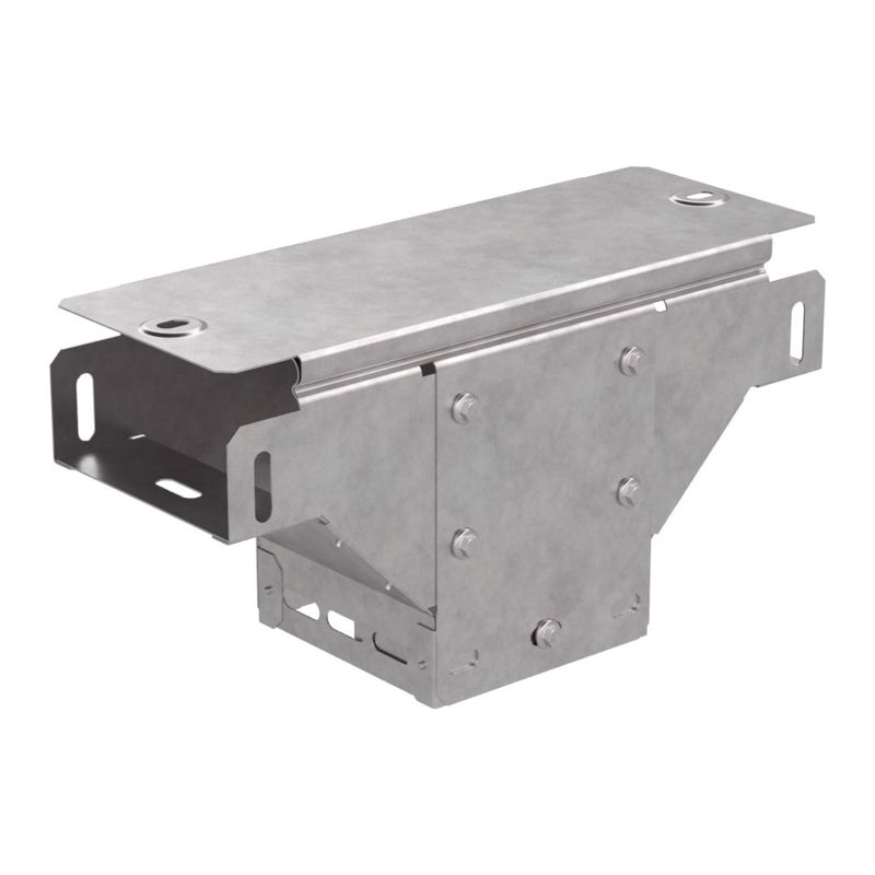 ответвитель т-образный вертикальный с крышкой стандарт 100х50 промрукав pr16.0956 от BTSprom.by