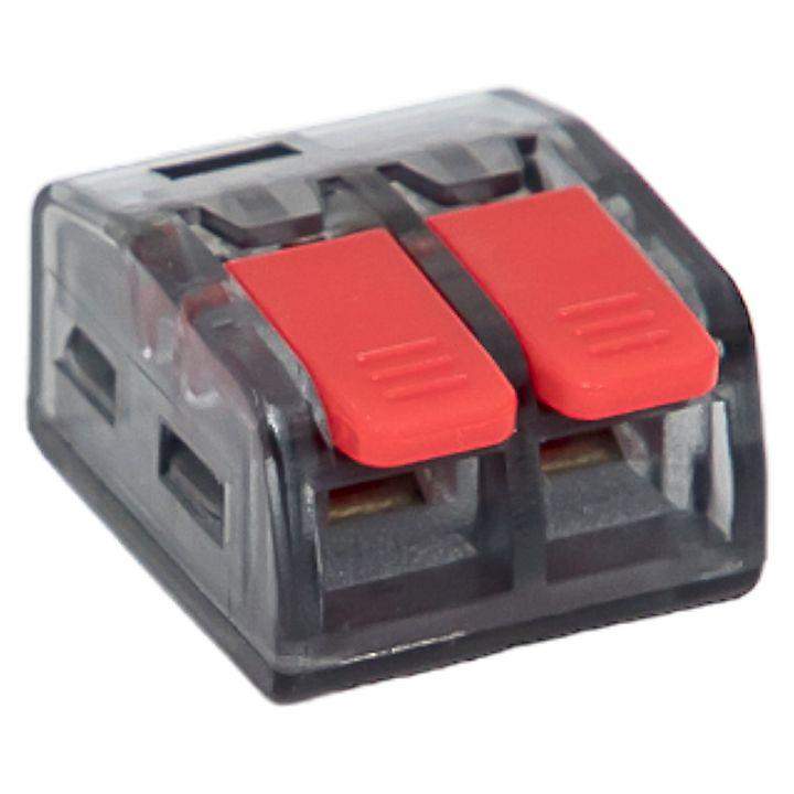  Клемма строительно-монтажная СМК 221-412 с рычагом 2 отверстия 0.2-4.0кв.мм (блист.20шт) PROxima EKF plc-smk-221-412b-20 фото в каталоге от BTSprom.by