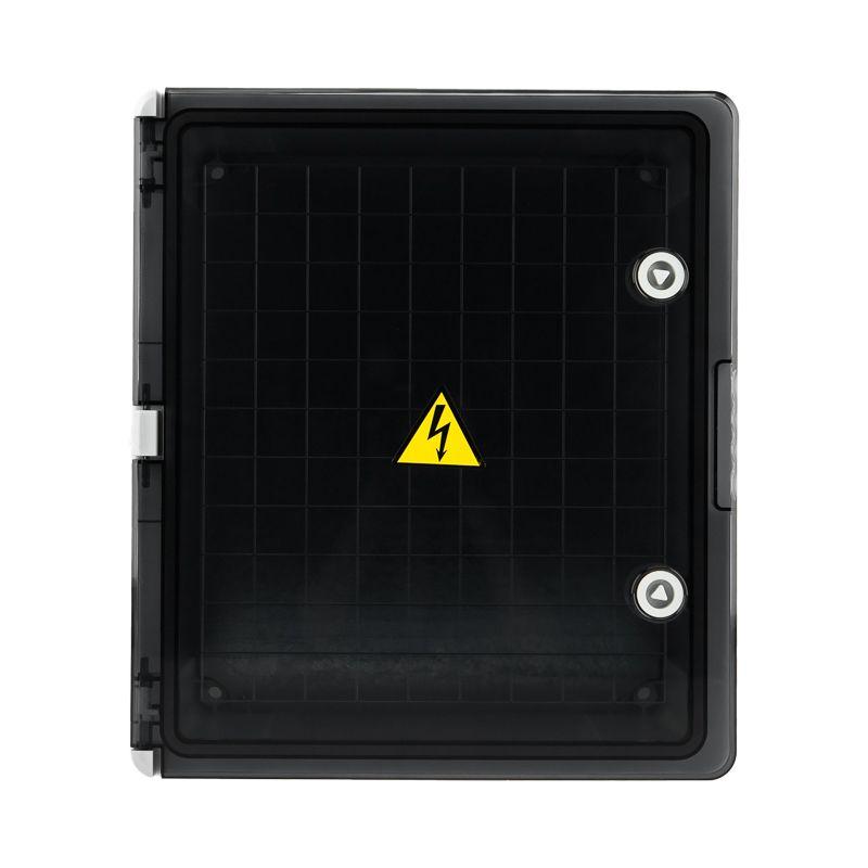корпус щмпп 370х325х150мм ip65 с прозр. дверцей пластик. rexant 11-0455 от BTSprom.by