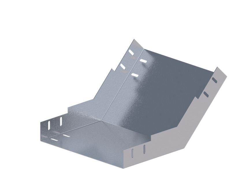 лоток монтажный угловой 45град. вверх 300х200 сталь 1.5мм лу45в.300.200.473.1.5.1 соэми н0121350845 от BTSprom.by