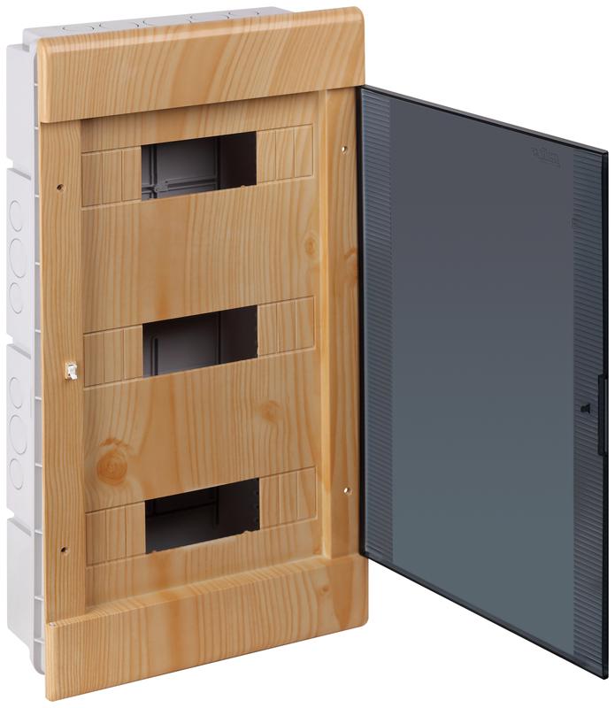 щиток сп тусо на 36мод. с двер. 547х299х103мм сосна на светлой основе ruvinil 68136-27м от BTSprom.by