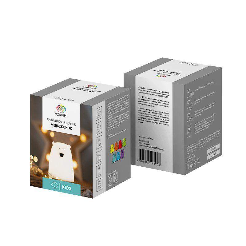 Ночник силиконовый "Медвежонок" Neon-Night 503-002 фото в каталоге от BTSprom.by  Ночник силиконовый "Медвежонок" Neon-Night 503-002 фото в каталоге от BTSprom.by