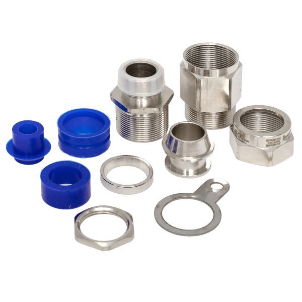  Ввод кабельный взрывозащ. M25x1.5 FECA 1Ex d IIC Gb/1Ex e II Gb/0Ex ia IIC Ga/2Ex nR II Gc EKF cgm25x1.5 фото в каталоге от BTSprom.by