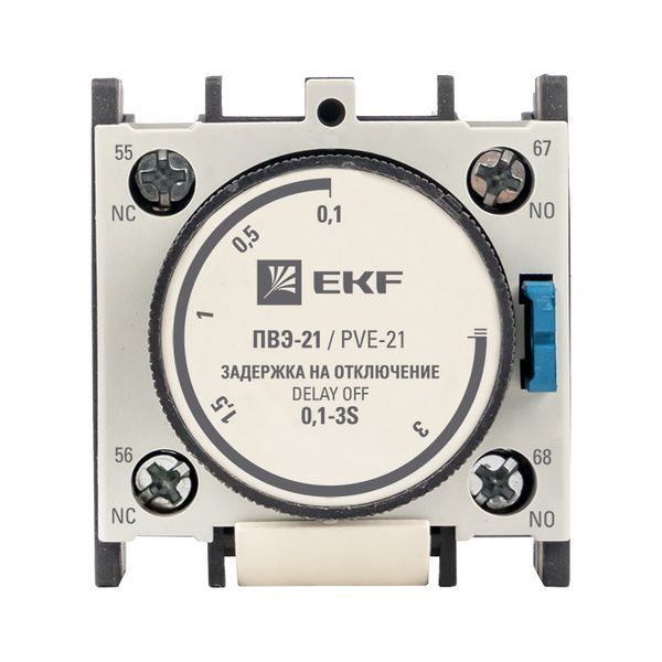  Приставка ПВЭ 21 0.1-3сек NO+NC EKF ctr-st-21 фото в каталоге от BTSprom.by