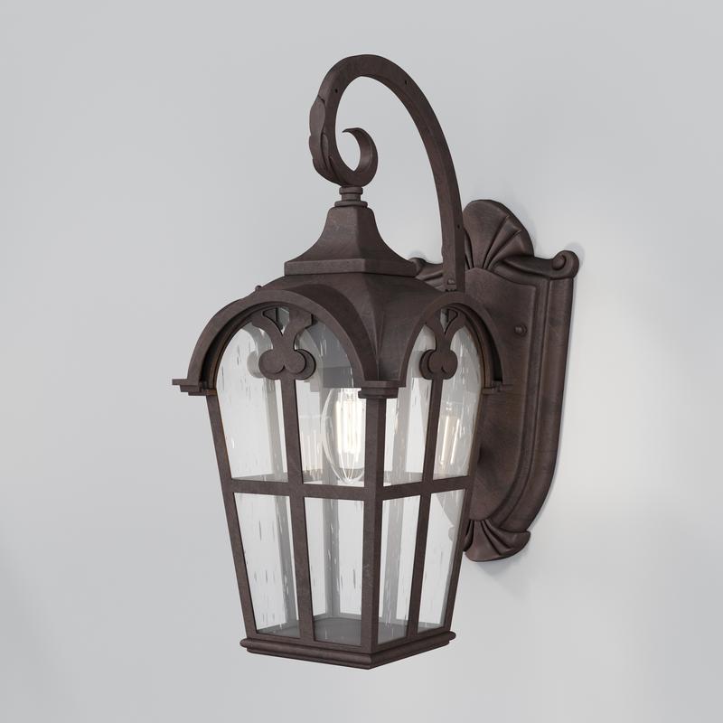 светильник albion 1х60вт e27 ip44 бра настен. maytoni o413wl-01bz от BTSprom.by