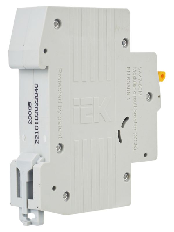  Выключатель автоматический модульный 1п C 40А 6кА ВА47-60M KARAT IEK MVA31-1-040-C фото в каталоге от BTSprom.by