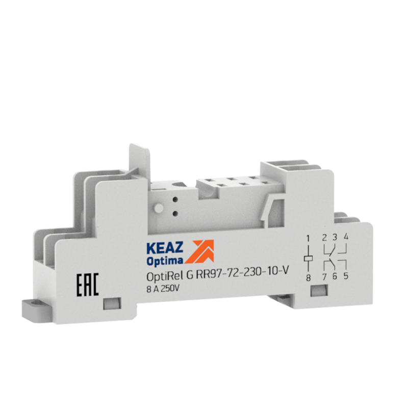 розетка для реле optirel g rr97-72-230-10-v кэаз 281177 от BTSprom.by