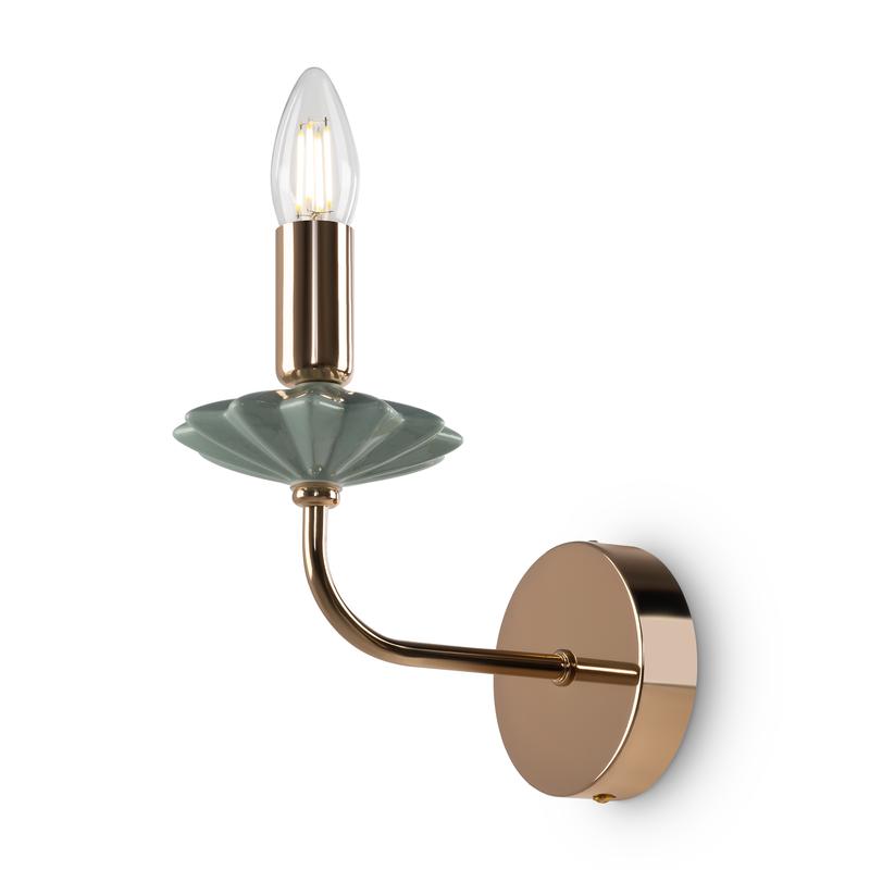 светильник castle 40вт e14х1 ip20 бра настен. freya fr5336wl-01g от BTSprom.by