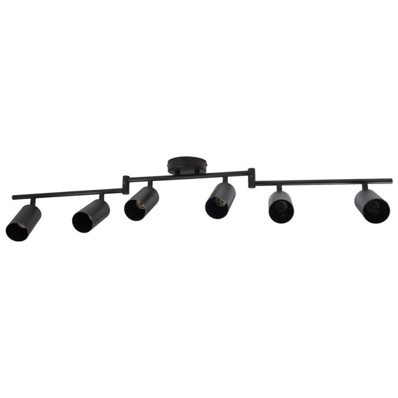 светильник pcl-0606 6xgu10 ip20 230в bl настен./потолочн. декор. под лампу jazzway 5066762 от BTSprom.by