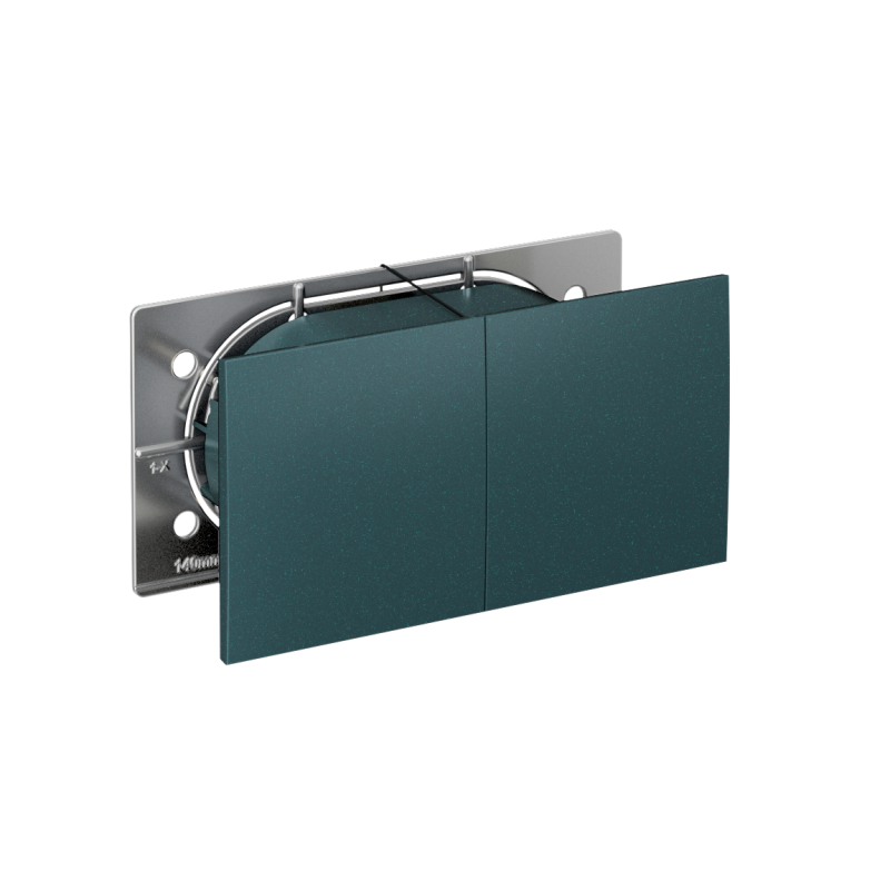 розетка 2-м сп atlasdesign 16а ip20 с заземл. защ. шторки с крышкой в сборе изумруд se atn000828 от BTSprom.by