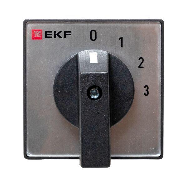  Переключатель кулачковый ПК-1-102 2п 32А "0-1-2-3" IP65 EKF pk-1-102-32-65 фото в каталоге от BTSprom.by