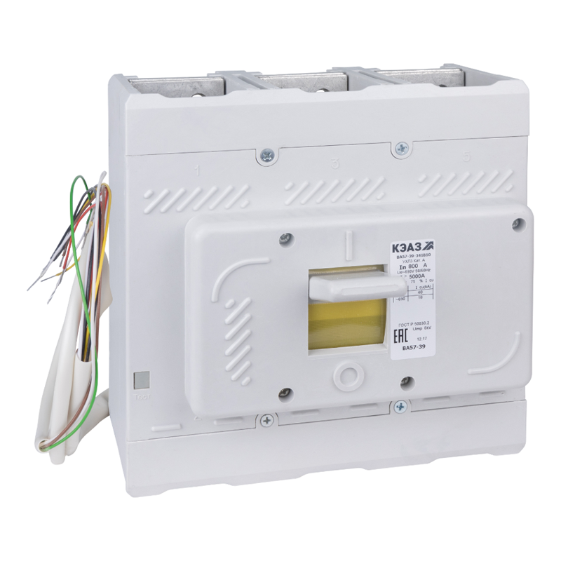 выключатель автоматический 3п 400а 2500lm 40ка ва57-39-341810 690ac нр110ac/dc ухл3 кэаз 352512 от BTSprom.by