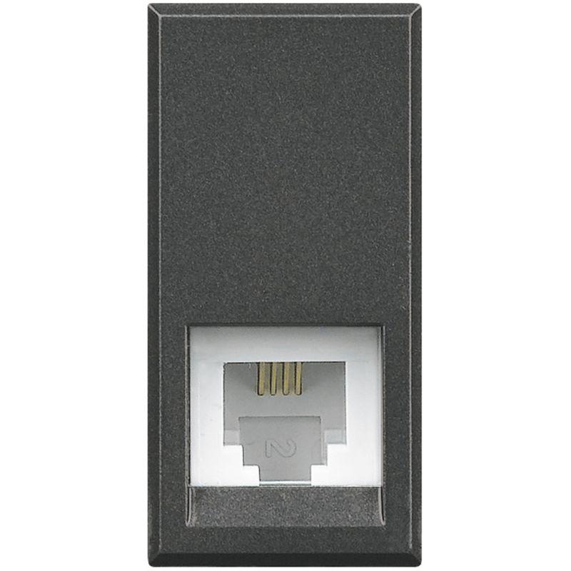 розетка телефонная axolute rj11 кат.3 к10 антрацит leg btc hs4258/11n от BTSprom.by розетка телефонная axolute rj11 кат.3 к10 антрацит leg btc hs4258/11n от BTSprom.by