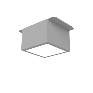 светильник светодиодный dl-grill 10вт 3000к 60х60х60мм cri90 для потолка грильято 75х75мм с шир. ламели 15мм ral7024 сер. муар varton v1-r0-o0807-10000-4001030 от BTSprom.by