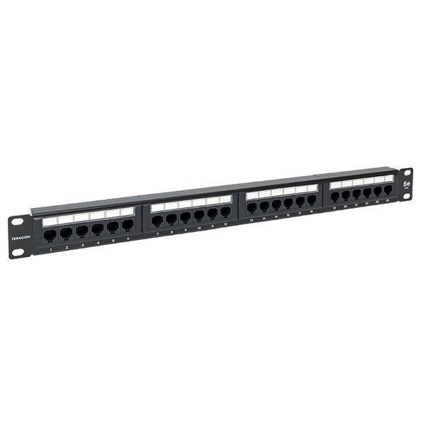 патч-панель 19дюйм 1u кат.5e utp неэкранир. 24 порта rj45 110 idc teracom ekf trc-ppnl-5eutp-1u24 от BTSprom.by