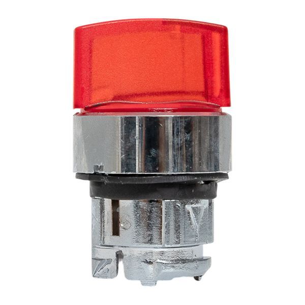  Механизм переключателя исполнительный XB4 IP65 на 2 положения с фиксацией с подсветкой с короткой ручкой красн. EKF XB4BD2FL-R-65 фото в каталоге от BTSprom.by