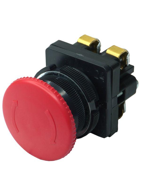  Выключатель кнопочный КЕ-131 У3 исп.2 1НО+1НЗ гриб с фиксацией 10А 660В IP40 красн. Электротехник ET529293 фото в каталоге от BTSprom.by
