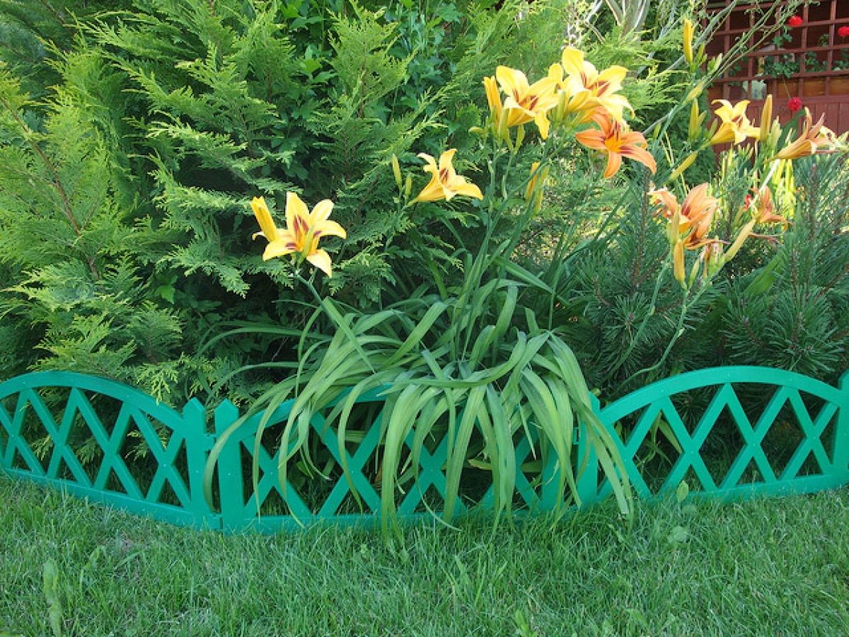 забор декоративный modern №4, 3х0,35 м, зеленый, gardenplast 50113 от BTSprom.by