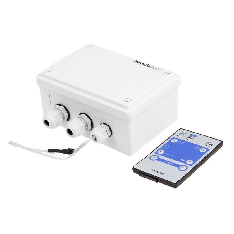 контроллер "belt light" 4 канала 1400вт 220в ip54 импульс лайт 332-115 от BTSprom.by