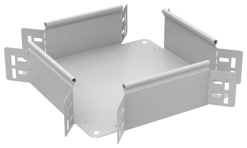 Ответвитель для лотка 80х80 0.8мм RAL 9016 ESCA 5 IEK ES5-KR-080-080-08-RGA от BTSprom.by