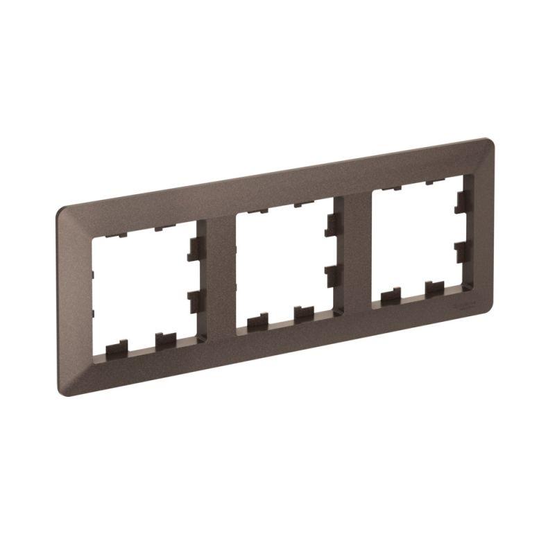 Рамка 3-м AtlasDesign Air мокко/дым. черн. SE ATN220603 фото в каталоге от BTSprom.by  Рамка 3-м AtlasDesign Air мокко/дым. черн. SE ATN220603 фото в каталоге от BTSprom.by