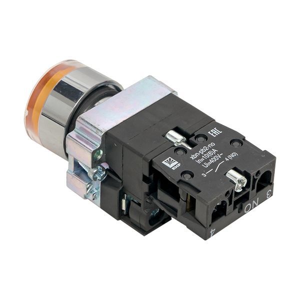  Кнопка BA51 с подсветкой 24В желт. NO PROxima EKF xb2-bw51-24 фото в каталоге от BTSprom.by