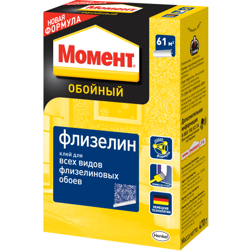 клей обойный флизелин 470г момент б0059304 от BTSprom.by