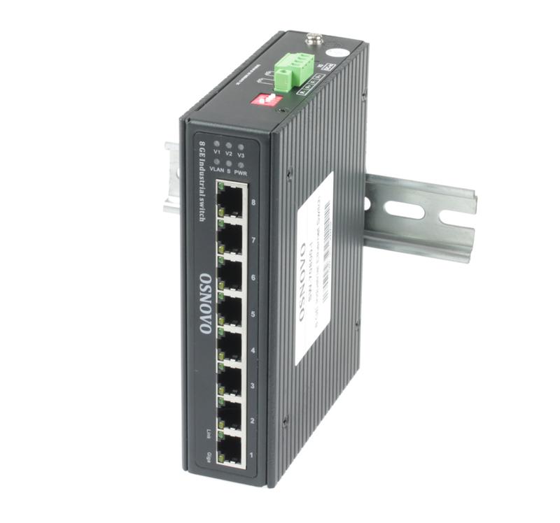 коммутатор промышленный sw-70800-i gigabit ethernet на 8ge rj45 портов osnovo 14038 от BTSprom.by
