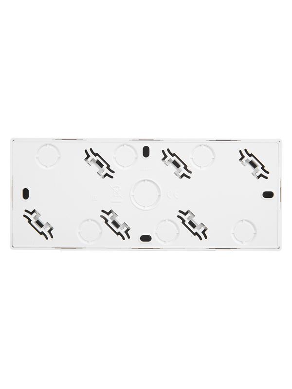  Розетка 3-м ОП LETO с заземл. закрытый корпус ПБТ бел. LEZARD 752-0200-127BUP фото в каталоге от BTSprom.by