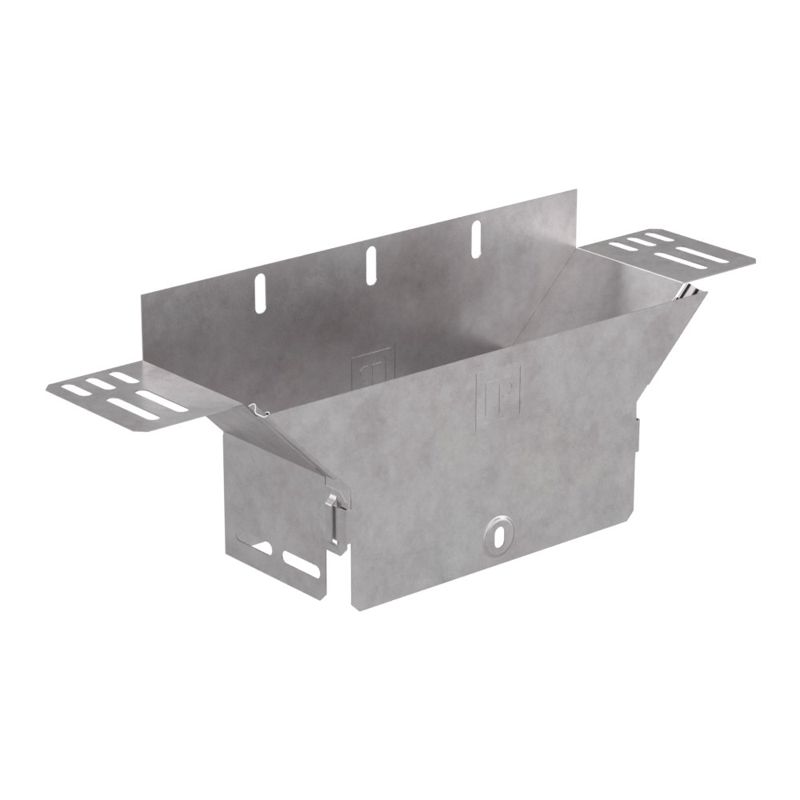 ответвитель для лотка вертикальный 200х100 стандарт с крышкой промрукав pr16.0942 от BTSprom.by