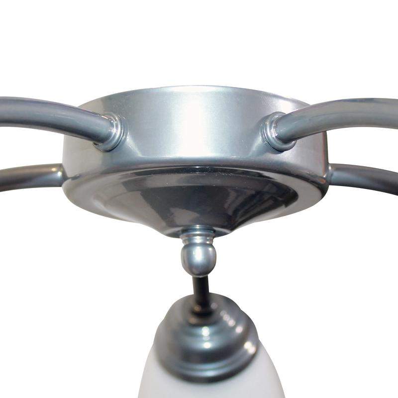  Светильник "Китти" 151 (плафон П0475) НПБ 01-5х60-134 Е27 ИУ хром Элетех 1005404453 фото в каталоге от BTSprom.by