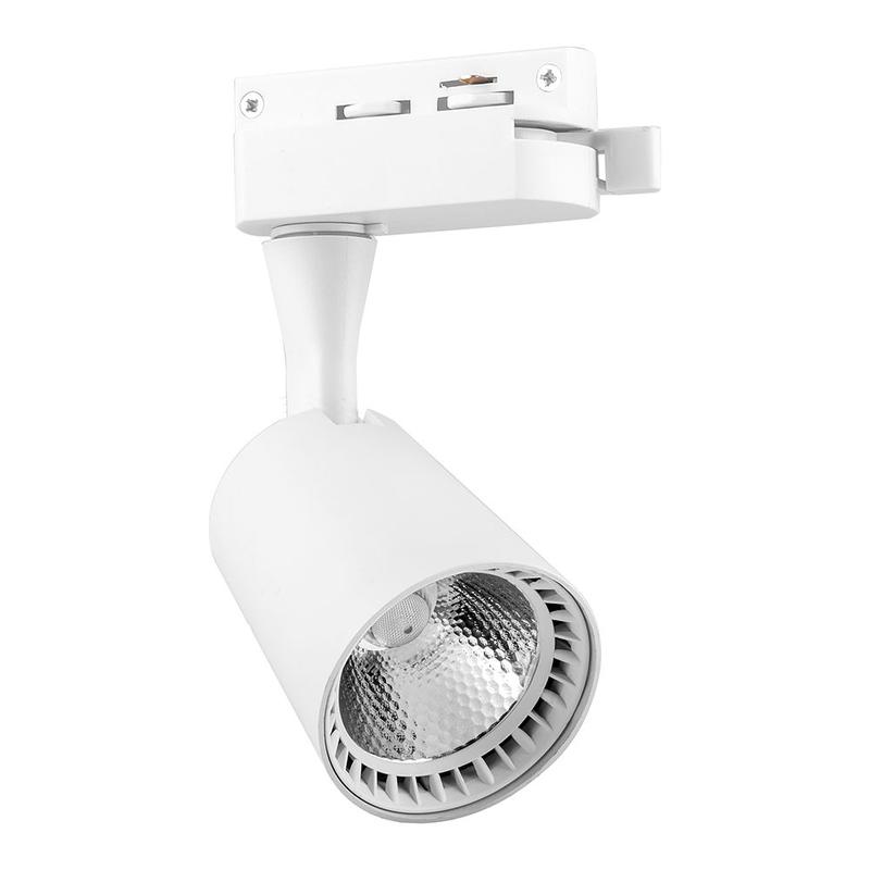 светильник светодиодный трековый на шинопровод 12вт 1080лм 4000к 35град. бел. al100 feron 29509 от BTSprom.by