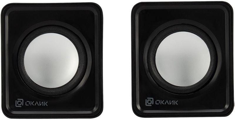 колонки ok-331 2.0 черн. 6вт hs-01a black оклик 440404 от BTSprom.by