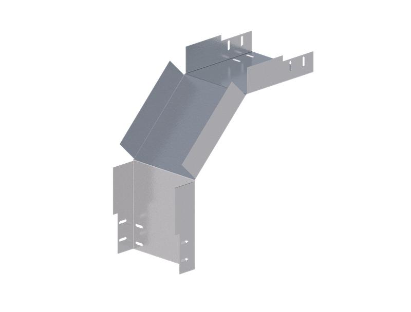 лоток монтажный угловой 90град. вниз 200х200 сталь 1мм лу90н.200.200.454.1.1 соэми н0121330824 от BTSprom.by