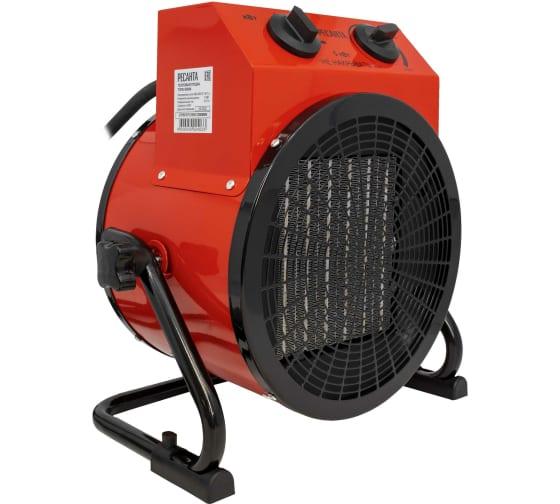  Пушка тепловая электрическая ТЭПК-5000К керамич. нагревательный элемент кругл. Ресанта 67/1/25 фото в каталоге от BTSprom.by