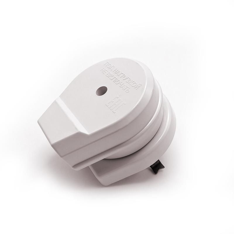 разъем рш-вш сп 32а 250в 2p+pe кругл. бел. tokov electric tkl-ovsp-2p+pe-c01 от BTSprom.by