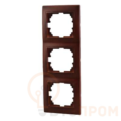 Рамка 3-м Mira вертикал. вишня LEZARD 701-0601-153 фото в каталоге от BTSprom.by  Рамка 3-м Mira вертикал. вишня LEZARD 701-0601-153 фото в каталоге от BTSprom.by