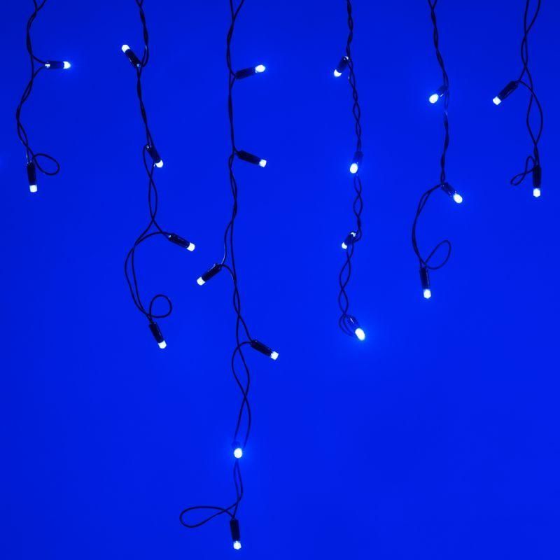 гирлянда светодиодная ard-edge-classic-2400х600-black-88led-flash blue 230в 6вт ip65 ardecoled 026010 от BTSprom.by