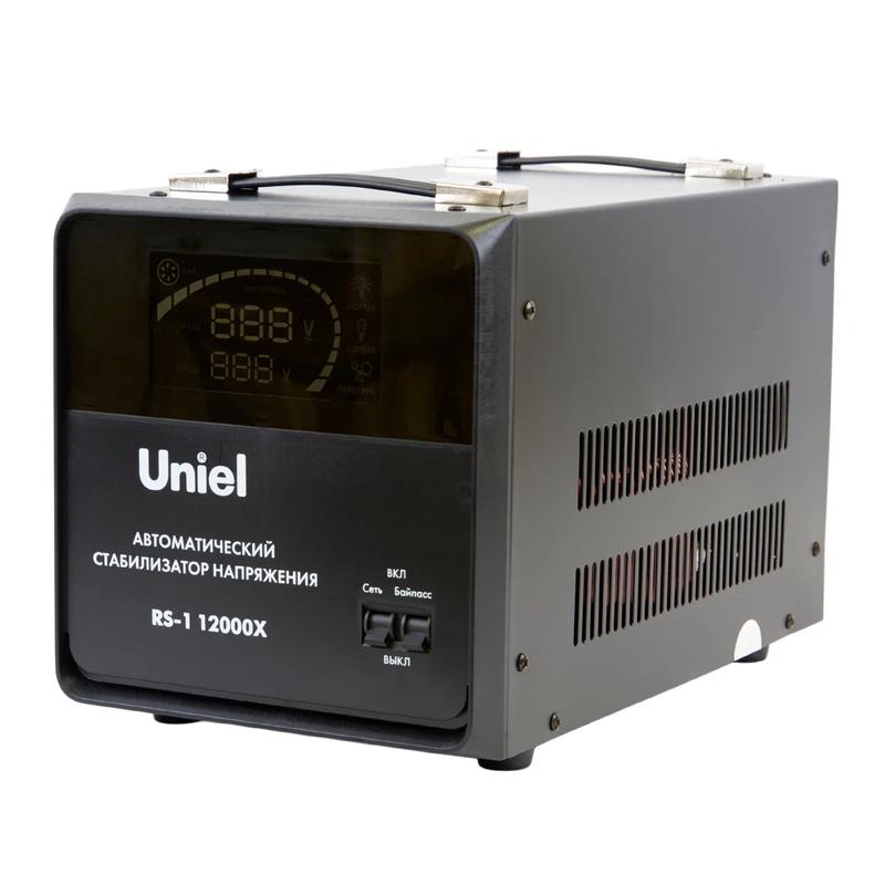 стабилизатор напряжения rs-1 12000х12000ва релейный 1ф напольный tm uniel ul-00012861 от BTSprom.by