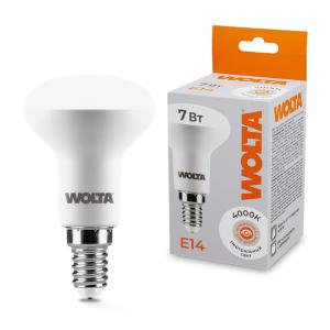 лампа светодиодная 7вт 4000к e14 wolta 25s50r7e14 от BTSprom.by