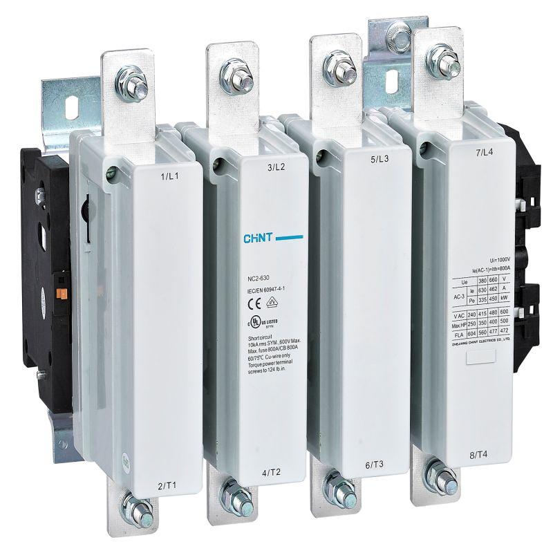 контактор nc2-630/4 630а кат. 230в ac ac-3 (r) chint 236355 от BTSprom.by
