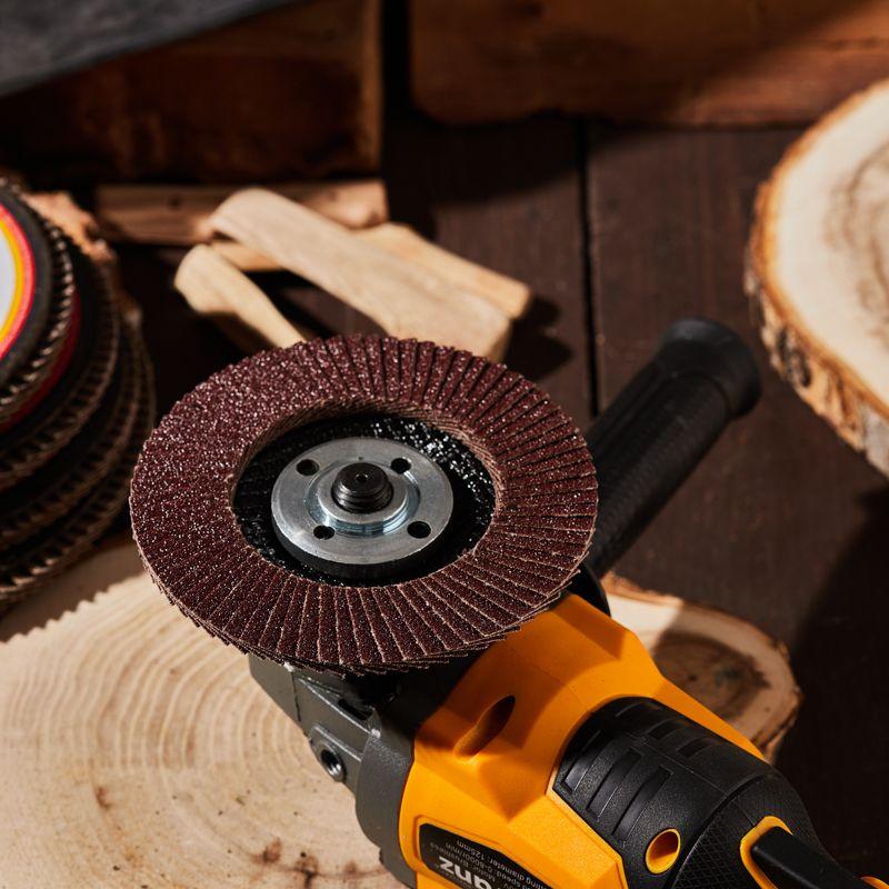  Круг лепестковый торцевой P80 115х22.2мм Kranz KR-90-0007 фото в каталоге от BTSprom.by