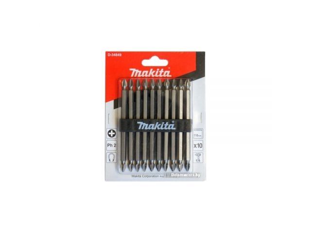 насадка двусторонняя ph2, 110 мм, e-form (mz) makita 10 шт. d-34849 от BTSprom.by