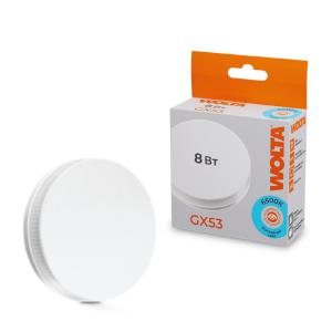 лампа светодиодная 8вт 6500к gx53 wolta 25w75r8gx53 от BTSprom.by