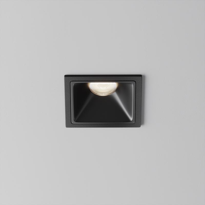  Светильник Alfa LED 10Вт 4000К 60град. встраив. Maytoni DL043-01-10W4K-SQ-B-1 фото в каталоге от BTSprom.by