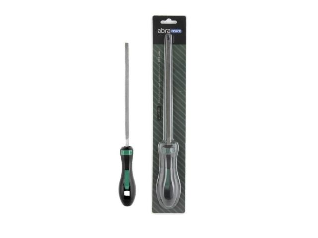 напильник квадратный с рукояткой 200 мм насечка 2 bff8 (abraforce) am154591 от BTSprom.by