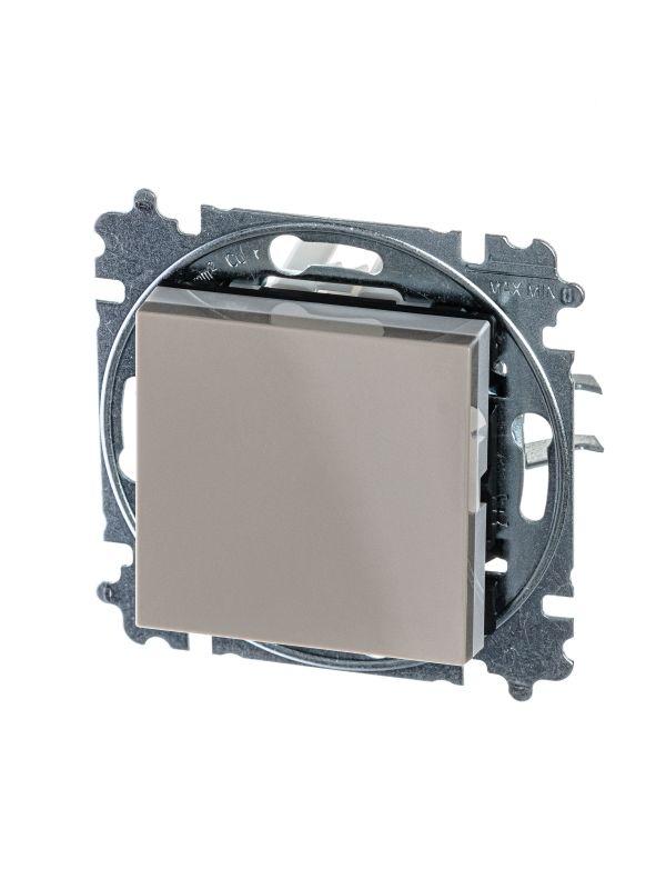 переключатель 1-кл. сп levit ip20 кофе макиато/бел. abb 2chh590645a6018 от BTSprom.by